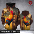PERSONALIZED ROOSTER'S IMAGE LMT 3D HOODIE