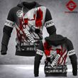 TT Canada Pipefitter Art 3D all over printed hoodie DL