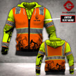 CUSTOMIZE Oilfield man LMT SAFETY 3D PRINTED HOODIE PDT0601