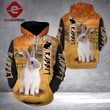 Rabbit Ranch Grass 3D printed hoodie