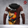LMT Rooster 3D printed hoodie HVQ2012