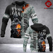 Warriors SML 3D printed hoodie AIRW