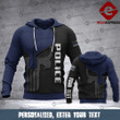 Personalized Warrior Spapun 3D printed hoodie BLA