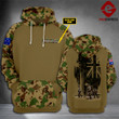 Soldier AU Flag Camo personalized 3d Printed HOODIE TT