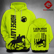 Horse Lady 3D printed hoodie WHJ