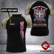 Customized British Soldier Tshirt 3D Print 290921TMA