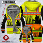 DH CUSTOMIZED CANADA ARBORIST SAFETY HOODIE ALL OVER PRINT V2