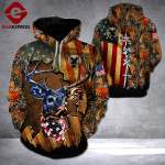 Deer 3D printed hoodie MCW