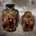 VH RED ANGUS CAMO HOODIE 3D ALL PRINT