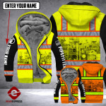 DH CUSTOMIZED PIPEFITTER SAFETY  HOODIE ALL OVER PRINT