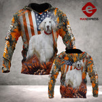 English Setter 3D ALL OVER PRINTED HOODIE LMT