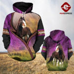 Clydesdale horse 3D printed hoodie MMC