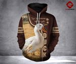 Duck 3D printed hoodie GOQ C