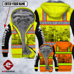 DH CUSTOMIZED PIPEFITTER SAFETY HOODIE ALL OVER PRINT V2