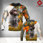 Wirehaired LMT 3D all over printed hoodie XPL