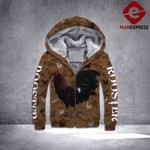 Rooster 3D printed hoodie BRC Chicken