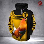Rooster 3D printed hoodie MTP Chicken