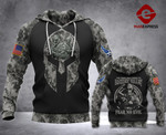 TT Warrior 3D printed hoodie AIRW