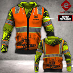 CUSTOMIZE Trucker LMT SAFETY 3D PRINTED HOODIE PDT0701