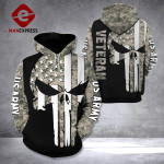 Warrior Bpun 3D printed hoodie ARMW