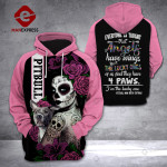 PITBULL MOM WITH TATTOOS 3D HOODIE LMT 2