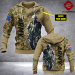 Personalized Warrior 3D printed hoodie ARMA ALW