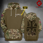 UK CAMO FLAG Personalized 3d Printed HOODIE