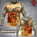 MTP CUSTOMIZE RED ANGUS HOODIE  3D 122