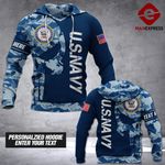 LKH CUSTOMIZED US NAVY 3D HOODIE