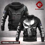 CUSTOMIZED puerto rico police 3D HOODIE LMT