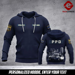 Soldier PPD personalized 3d Printed HOODIE TT