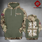 CUSTOMIZED UK ARMY LMT 3D HOODIE PDT1202