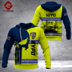 LMT NYPD PUNISHER SAFETY VEST USA 3D HOODIE