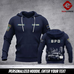 Soldier Boston PD personalized 3d Printed HOODIE TT