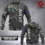 LKH CUSTOMIZED AU NAVY 3D HOODIE PDT2102