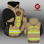 MH CHARLOTTE FIRE DEPARTMENT HOODIE PRINTED