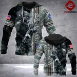 Warriors SLF 3D printed hoodie AIRW