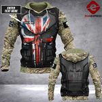 CUSTOMIZED LMT UK CAMOUFLAGE POLICE ARMOR HOODIE PDT1702