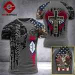 Arkansas 3% Patriot One Nation Under God Tshirt 3d - All Over Print ARA408