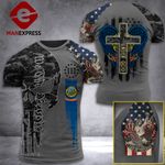 Idaho 3% Patriot One Nation Under God Tshirt 3d - All Over Print ARA608