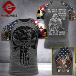 Customized Maryland 3% Patriot Walk Through The Valley Tshirt 3d - All Over Print ART1308