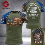 Michigan 3% Patriots Tshirt 3D - All Over Print AUG-MA21