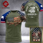 Wyoming 3% Patriots Tshirt 3D - All Over Print AUG-MA21