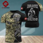 Austrian Army Soldier Tshirt 3D 160921TMA