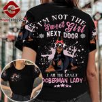Doberman Mom Tshirt 3D Print LN280921