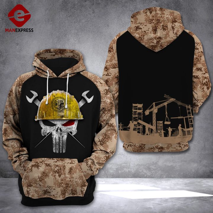 DH PATRIOT IRONWORKER PUN HOODIE ALL OVER PRINT 1312