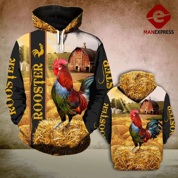 VH ROOSTER 1812 3D ALL OVER PRINT