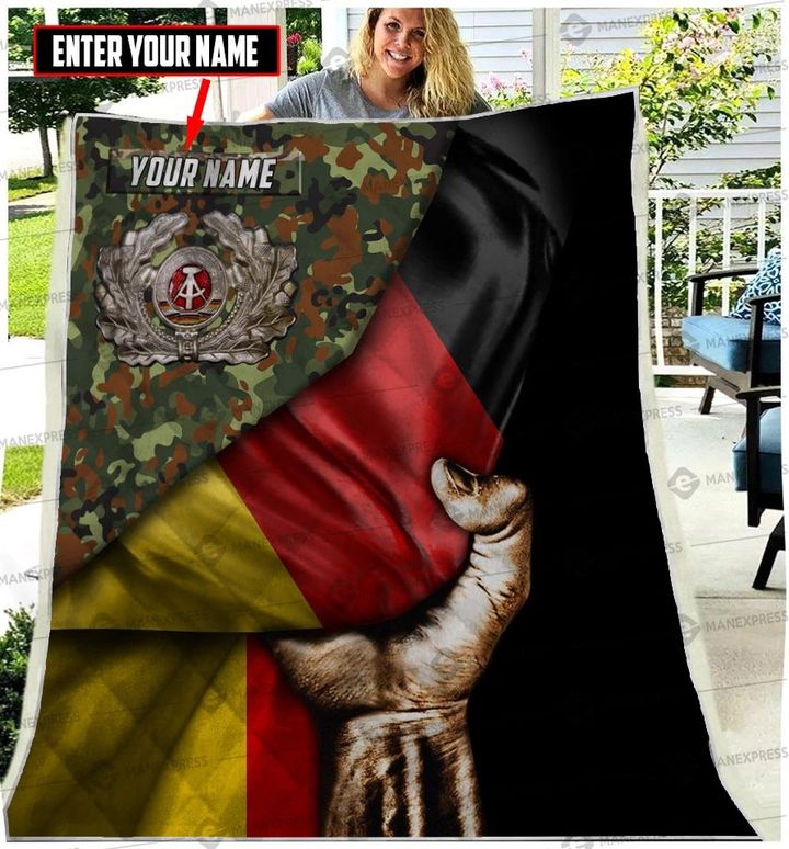 CUSTOMIZED GERMANY ARMY QUILT PLANKET