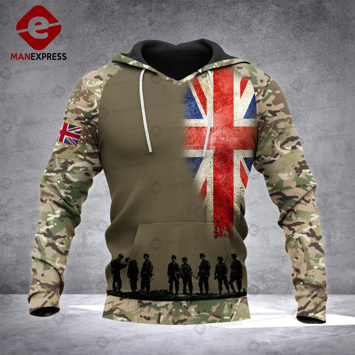 DH BRITISH ARMY HOODIE ALL OVER PRINT 1202