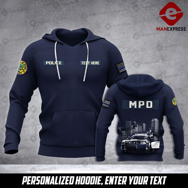 Soldier Miami PD personalized 3d Printed HOODIE TT